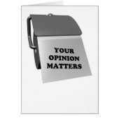 Ihre Meinung zählt (Vorne)