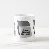 Ihre Meinung zählt Kaffeetasse (Mittel)