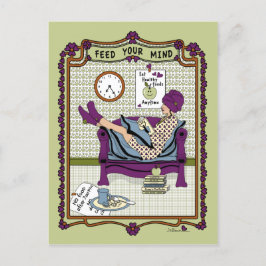 IHRE MIND_A_POSTCARD gefüttert Postkarte
