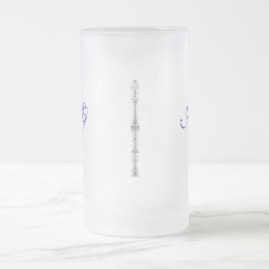 Ihre mit Monogramm Tasse (Mittel)