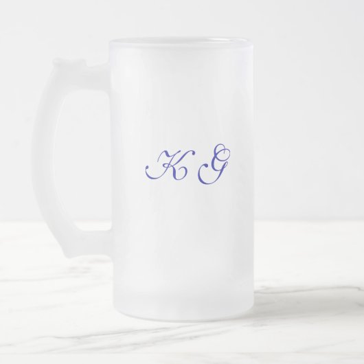 Ihre mit Monogramm Tasse (Links)
