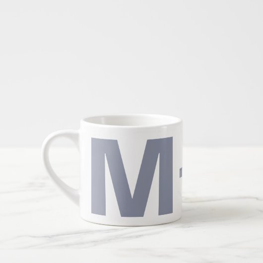 IHRE Monogramm & Name Espresso-Tasse Espressotasse (Links)