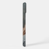 Ihre Monogramme und verflochtene Liebe hören iPhone Hülle (Rechte Seite)