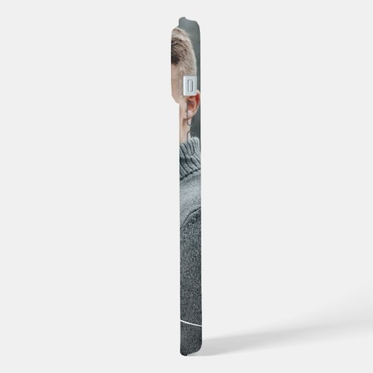 Ihre Monogramme und verflochtene Liebe hören iPhone Hülle (Linke Seite)