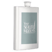 Ihre Musik ist wichtig Flachmann (Rechts)