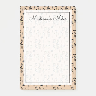 Ihre musikalischen Anmerkungen des Text-  Post-it Klebezettel