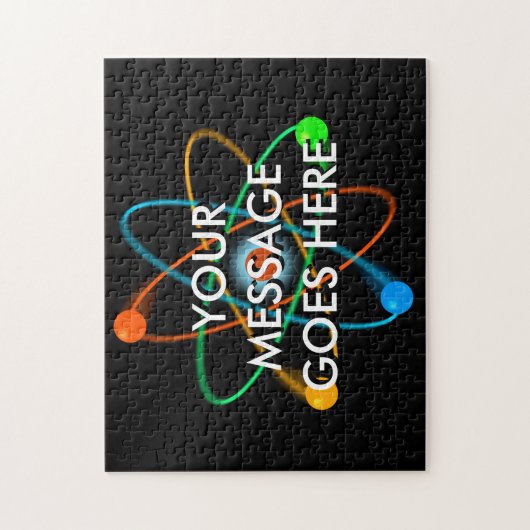 Ihre Nachricht Atomstrukturwissenschaft Puzzle (Vertikal)