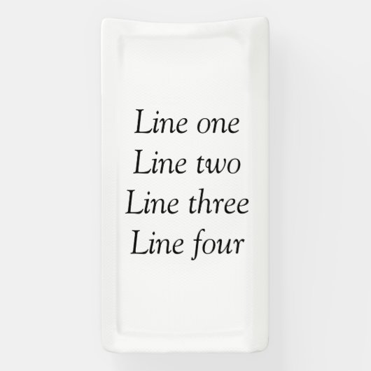 Ihre Nachricht hier fügt Textname Monogramm Bild q Banner (Vertikal)