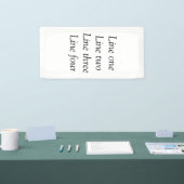 Ihre Nachricht hier fügt Textname Monogramm Bild q Banner (Messe)