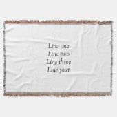 Ihre Nachricht hier fügt Textname Monogramm Bild q Decke (Vorderseite)