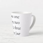 Ihre Nachricht hier fügt Textname Monogramm Bild q Milchtasse (Rechte Ecke)