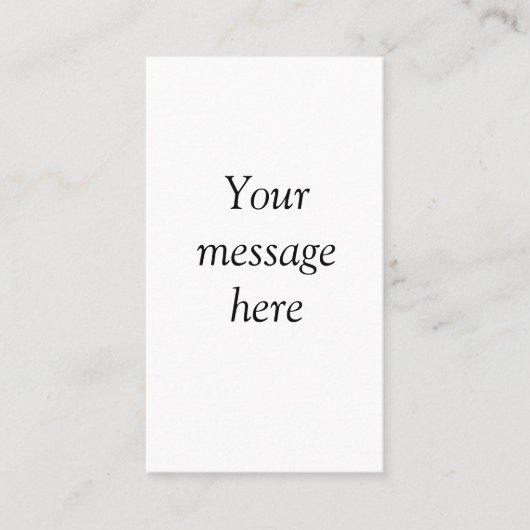 Ihre Nachricht hier fügt Textname Monogramm Bild q Visitenkarte (Vorderseite)