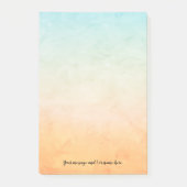 Ihre Nachrichtenfarbe Post-it Klebezettel (Vorderseite)