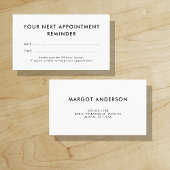 Ihre nächste Erinnerung | Minimalistische Karten