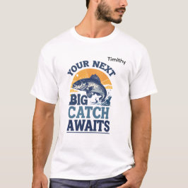 Ihre nächste große Fang-Angelfisch-Illustration T-Shirt