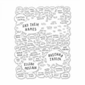 ihre Namen nennen Aufkleber (Vorderseite)