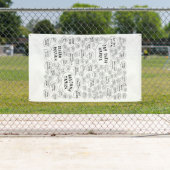 ihre Namen nennen Banner (Insitu)