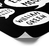 ihre Namen nennen Poster (Ecke)