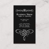 ihre Namen Regenbogen Visitenkarte (Rückseite)