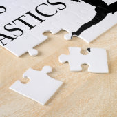 "IHRE NAMENS" Liebe-Gymnastik Puzzle (Seite)