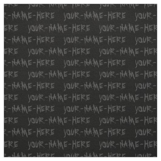 Ihre Namensgewebe-personalisierten Namensgewebe Stoff (Muster)