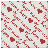 Ihre Namensgewebe-personalisierten Namensgewebe Stoff (Nahaufnahme)