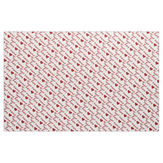Ihre Namensgewebe-personalisierten Namensgewebe Stoff (Fat Quarter (45,7 x 55,9 cm))
