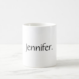 Ihre Namenskaffee-Tassen-Weihnachtsgeschenk-Tasse Kaffeetasse