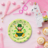 Ihre Namensmeldung St Patricks Day Leprechaun Gold Pappteller (Party)