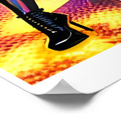 Ihre neue Memphis-Design-Party Poster (Ecke)