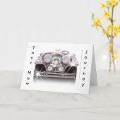 IHRE NEUE REISELEITKARTE KARTE (Gelbe Blume)