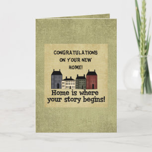 Ihre neue Zuhause-Karte Karte