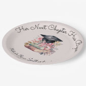 Ihre Next Chapter Bücher Absolventenfeier Pappteller (Schrägansicht)