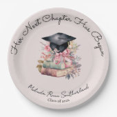 Ihre Next Chapter Bücher Absolventenfeier Pappteller (Vorderseite)
