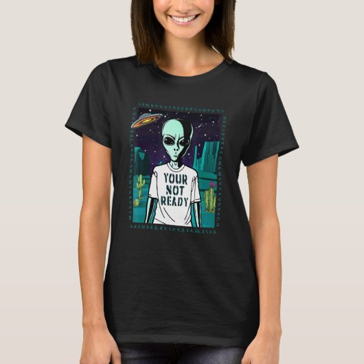 Ihre nicht abgeschlossene Alien T-Shirt (Vorderseite)