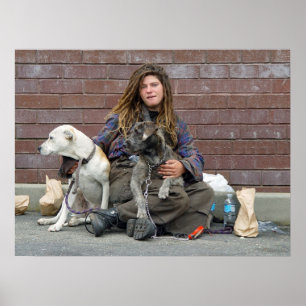 Ihre obdachlose Tochter… Poster