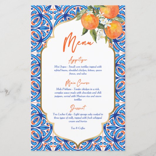 Ihre orange blaue Hauptkarte Squeeze (Vorderseite)