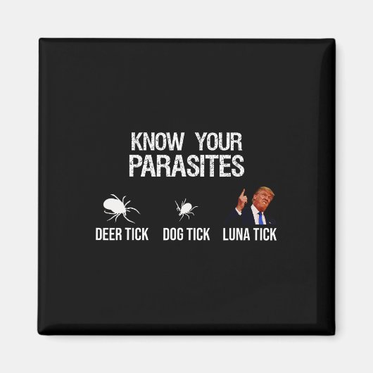 Ihre Parasiten - Hirschkitzel Magnet (Vorne)
