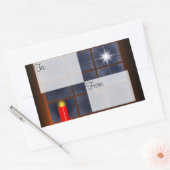 Ihre perfekten hellen Geschenkaufkleber Rechteckiger Aufkleber (Umschlag)