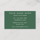 Ihre Personalisierte Visitenkarte für Ihr eigenes (Vorderseite)