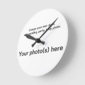 Ihre persönliche Wanduhr, addieren Fotos Runde Wanduhr (Winkel)