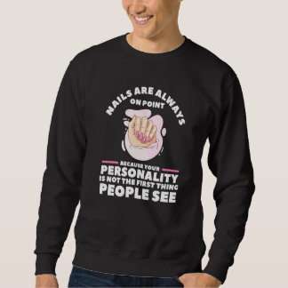 Ihre Persönlichkeit ist nicht das Erste, was die L Sweatshirt