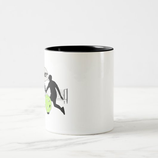 "Ihre!" Pickleball-Doppel Zweifarbige Tasse (Mittel)