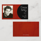 Ihre Picture Business Card hinzufügen Visitenkarte (Vorne/Hinten)