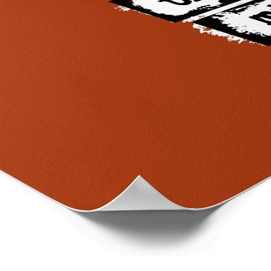 Ihre Poster-Wall-Kunst verlassen Poster (Ecke)