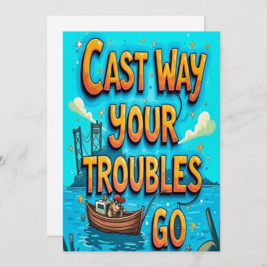 Ihre Probleme abschaffen Einladung (Vorne/Hinten)