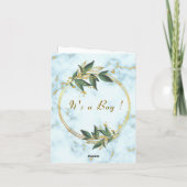 Ihre QR Code Baby Shower Einladung Vorlage (Rückseite)