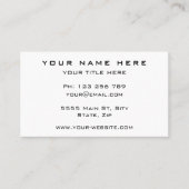 Ihre QR Code Business Card - benutzerdefinierte Fa Visitenkarte (Vorderseite)