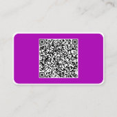 Ihre QR-Code-Geschäftskarten Beispiel Wählen Sie F Visitenkarte (Vorderseite)