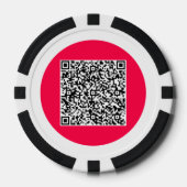 Ihre QR-Code-Personalisierten Poker-Chips wählen F Pokerchips (Vorderseite)
